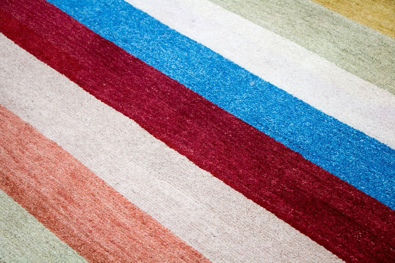 Tapis Gabbeh - Indus - 233 x 173 cm - multicolore