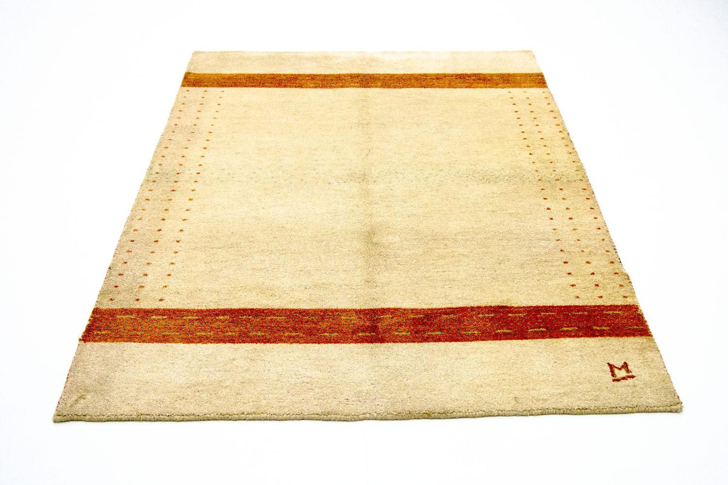 Tapis Gabbeh - Indus - 195 x 139 cm - beige