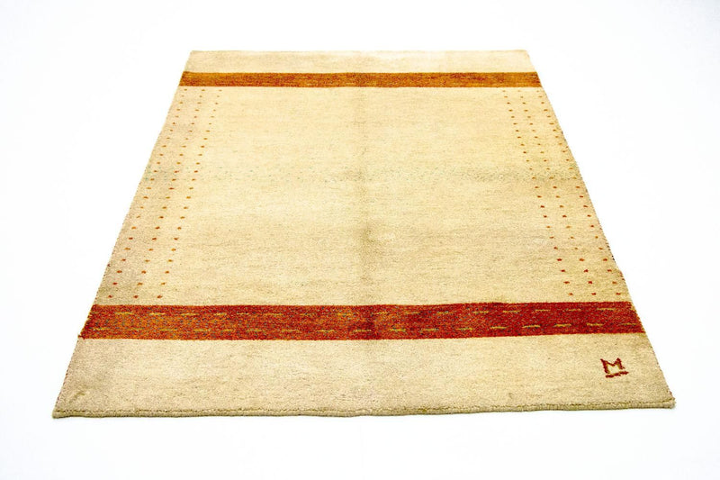 Tapis Gabbeh - Indus - 195 x 139 cm - beige