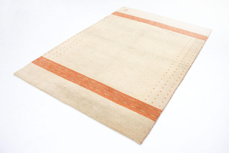 Tapis Gabbeh - Indus - 195 x 139 cm - beige