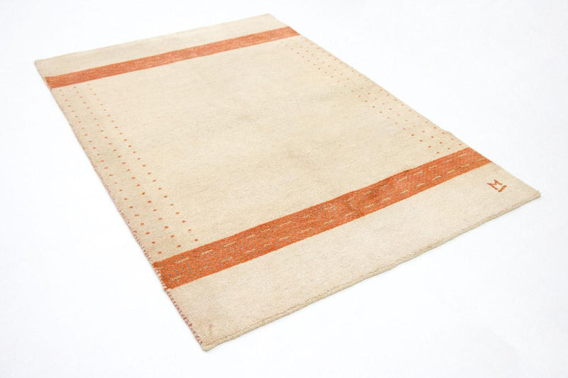 Tapis Gabbeh - Indus - 195 x 139 cm - beige