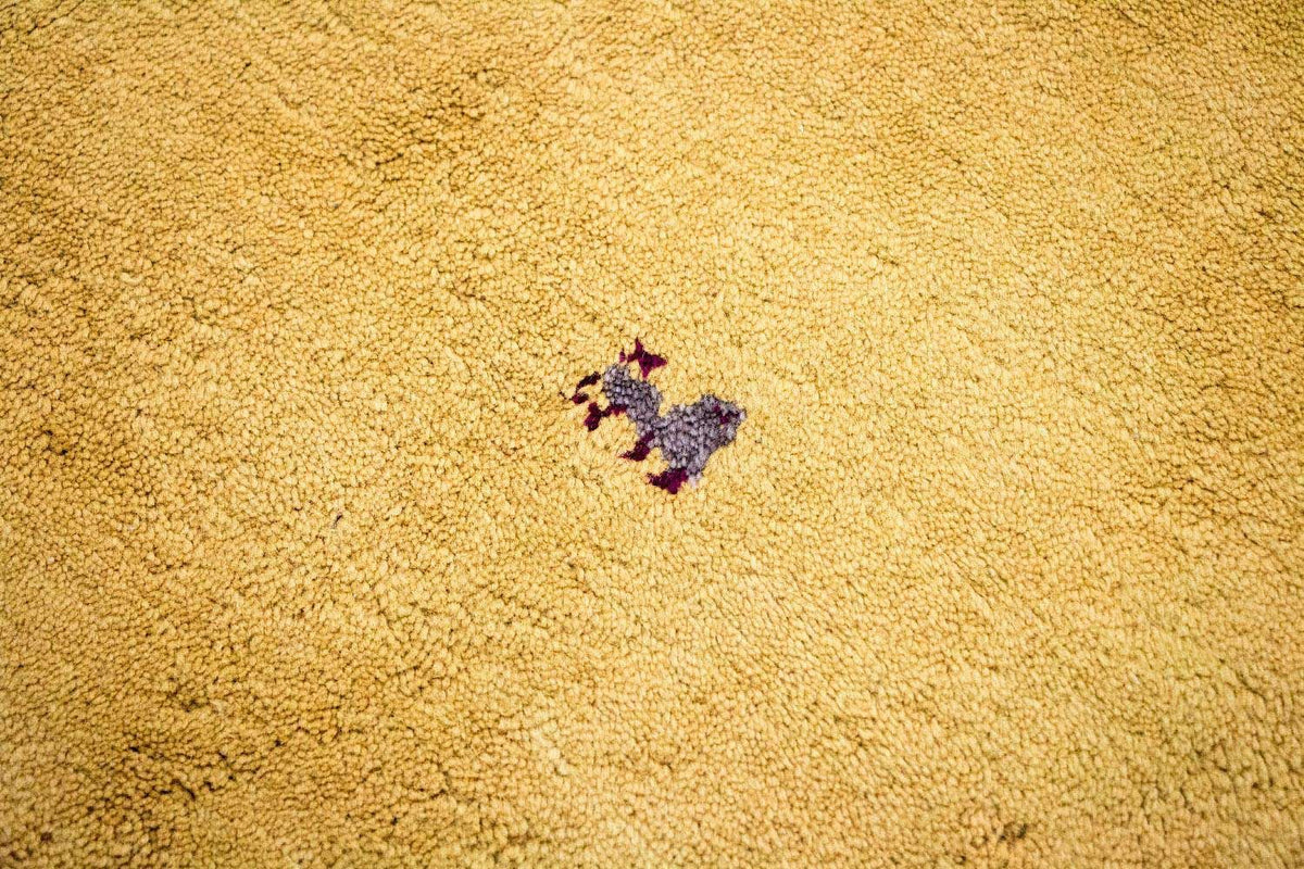 Tapis Gabbeh - Indus - 202 x 141 cm - or