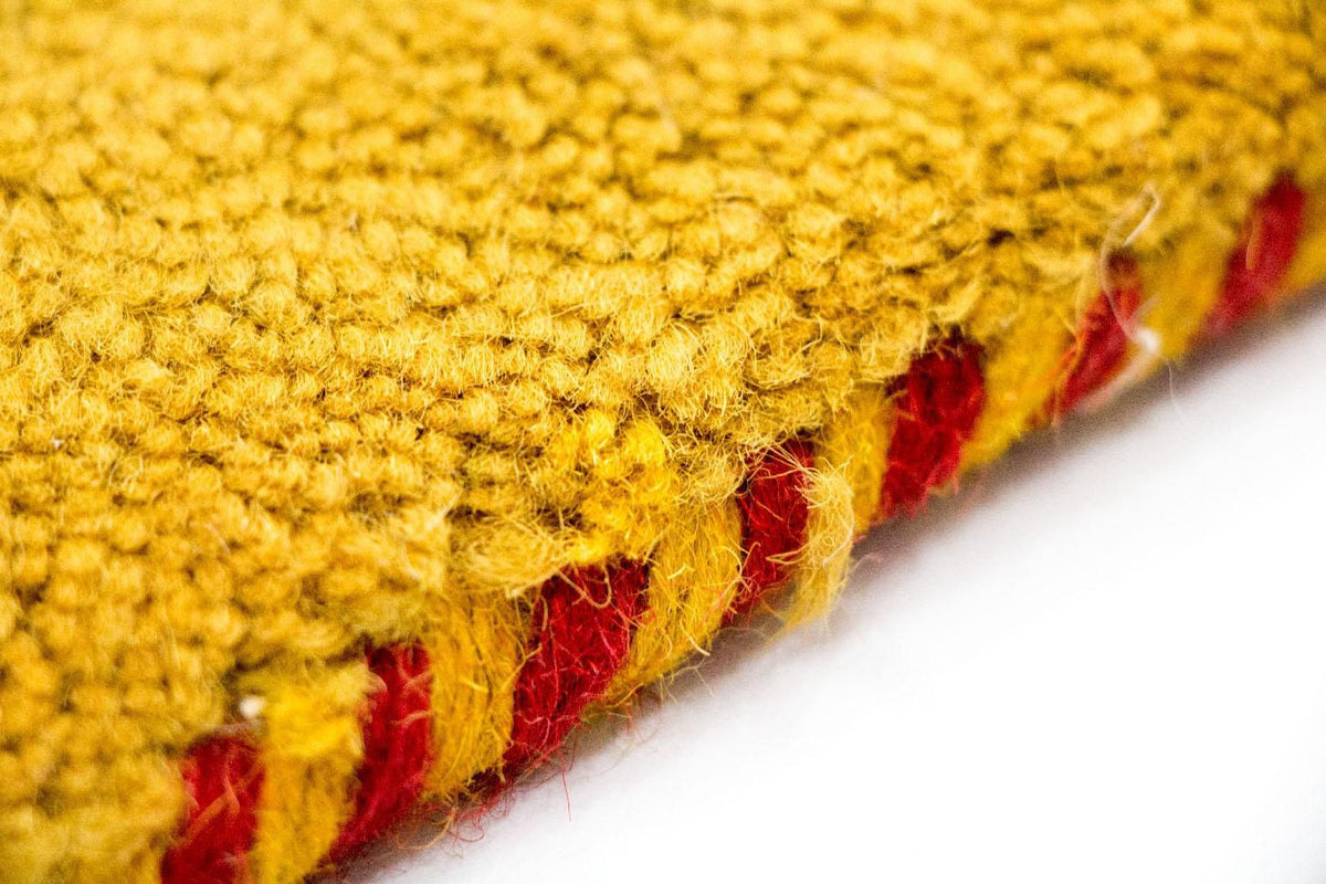 Tapis Gabbeh - Indus - 202 x 141 cm - or