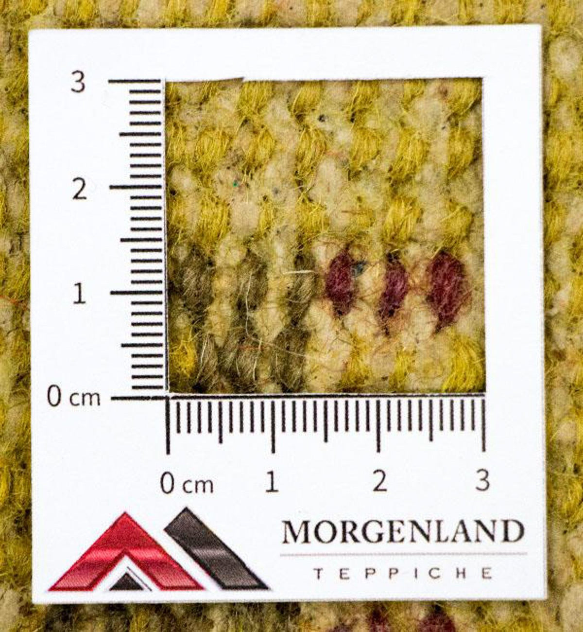 Tapis Gabbeh - Indus - 202 x 141 cm - or