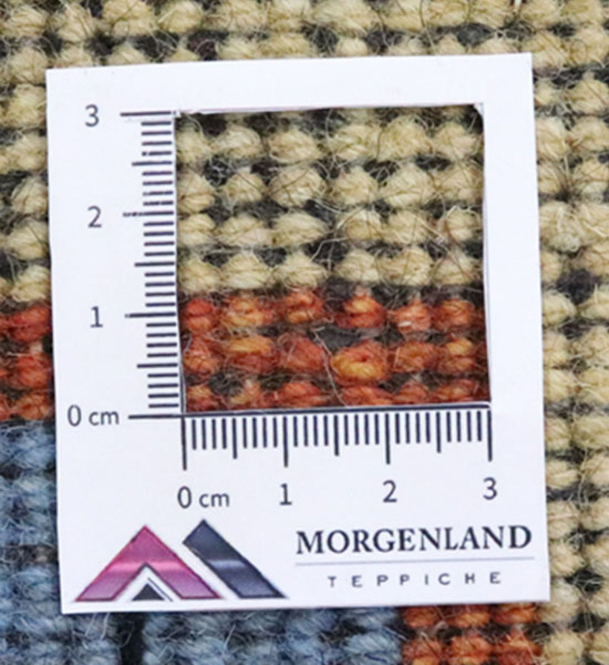 Tapis de couloir Tapis Gabbeh - Indus - 298 x 80 cm - beige