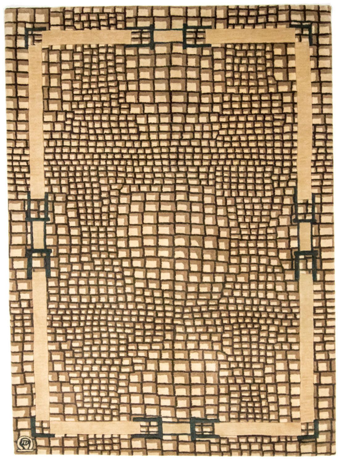 Tapis en laine - 243 x 170 cm - multicolore