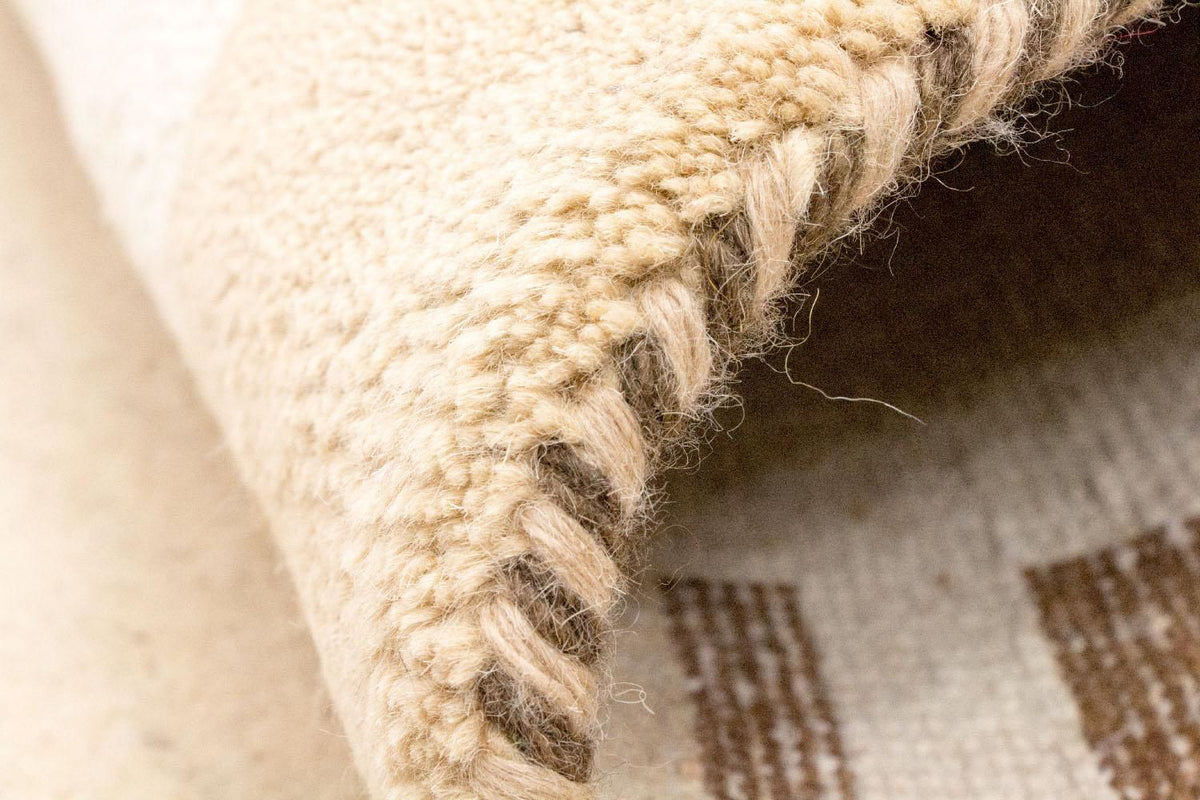 Tapis Gabbeh - Indus - 160 x 92 cm - beige