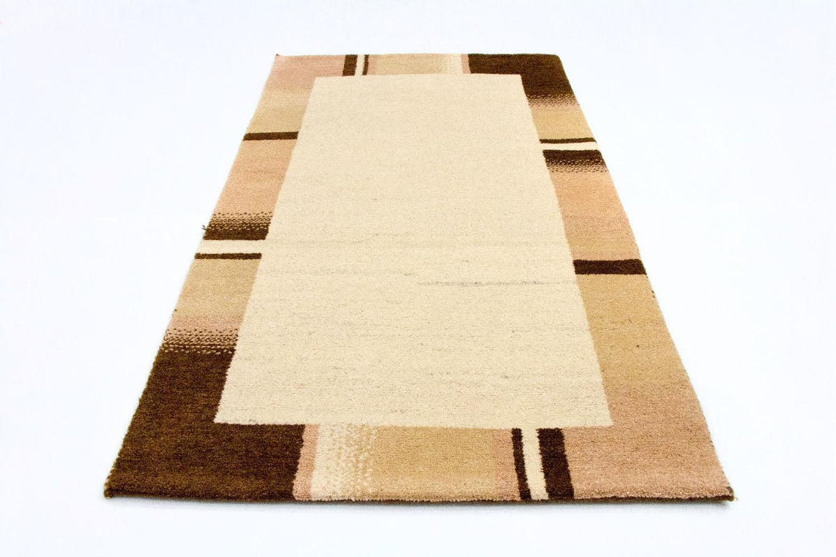Tapis Gabbeh - Indus - 160 x 92 cm - beige