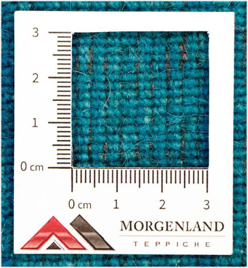 Tapis de couloir Tapis en laine - 180 x 107 cm - bleu
