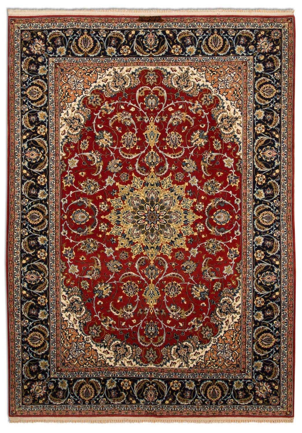 Tapis persan - Isfahan - Premium - 224 x 157 cm - rouge