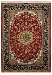Tapis persan - Isfahan - Premium - 224 x 157 cm - rouge