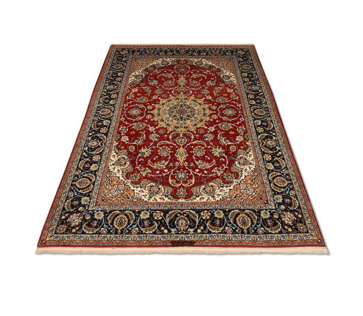 Tapis persan - Isfahan - Premium - 224 x 157 cm - rouge