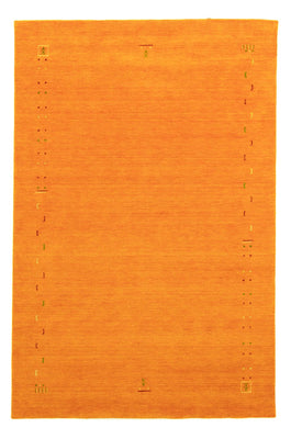 Tapis Gabbeh - Indus carré  - 200 x 200 cm - orange