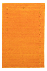 Tapis Gabbeh - Indus carré  - 200 x 200 cm - orange