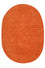 Tapis Gabbeh - Indus ronde  - 200 x 200 cm - orange