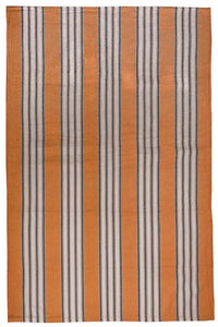 Tapis Kelim - Tendance - 180 x 120 cm - orange