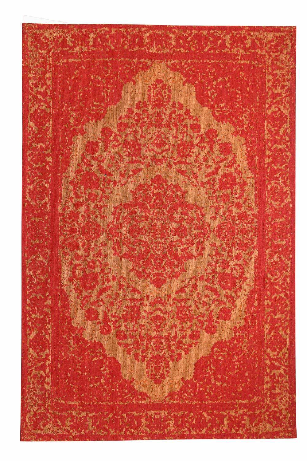 Tapis design - 200 x 140 cm - rouge