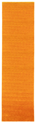 Tapis de couloir Tapis Gabbeh - Indus - 350 x 80 cm - orange