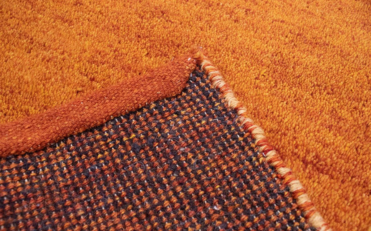Tapis Gabbeh - Indus - 90 x 60 cm - orange