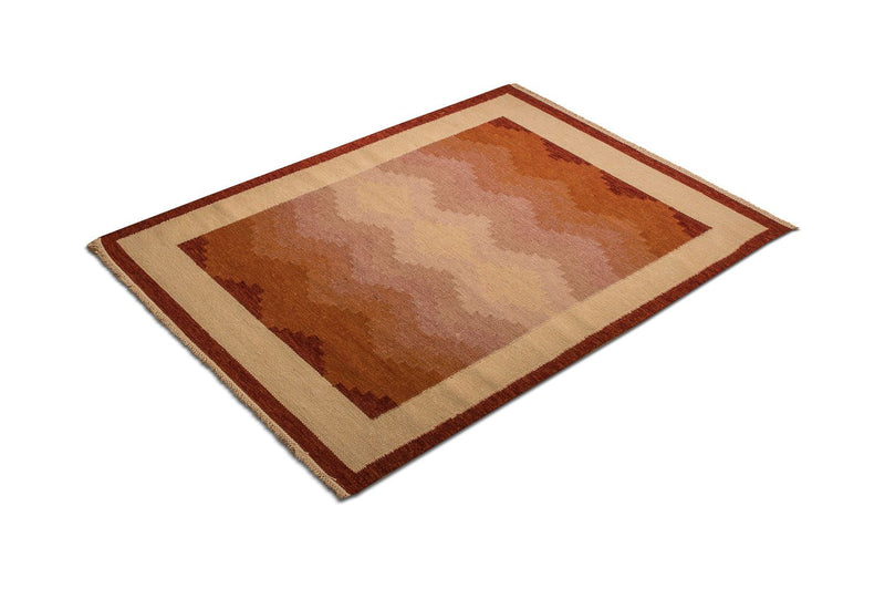 Tapis Kelim - Tendance - 200 x 140 cm - orange