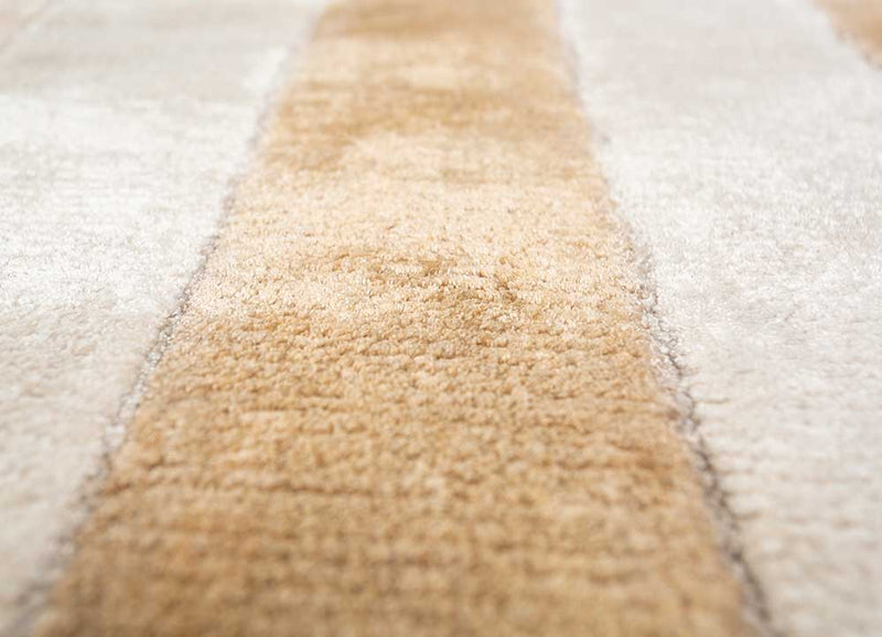 Tapis design ovale  - 270 x 180 cm - marron