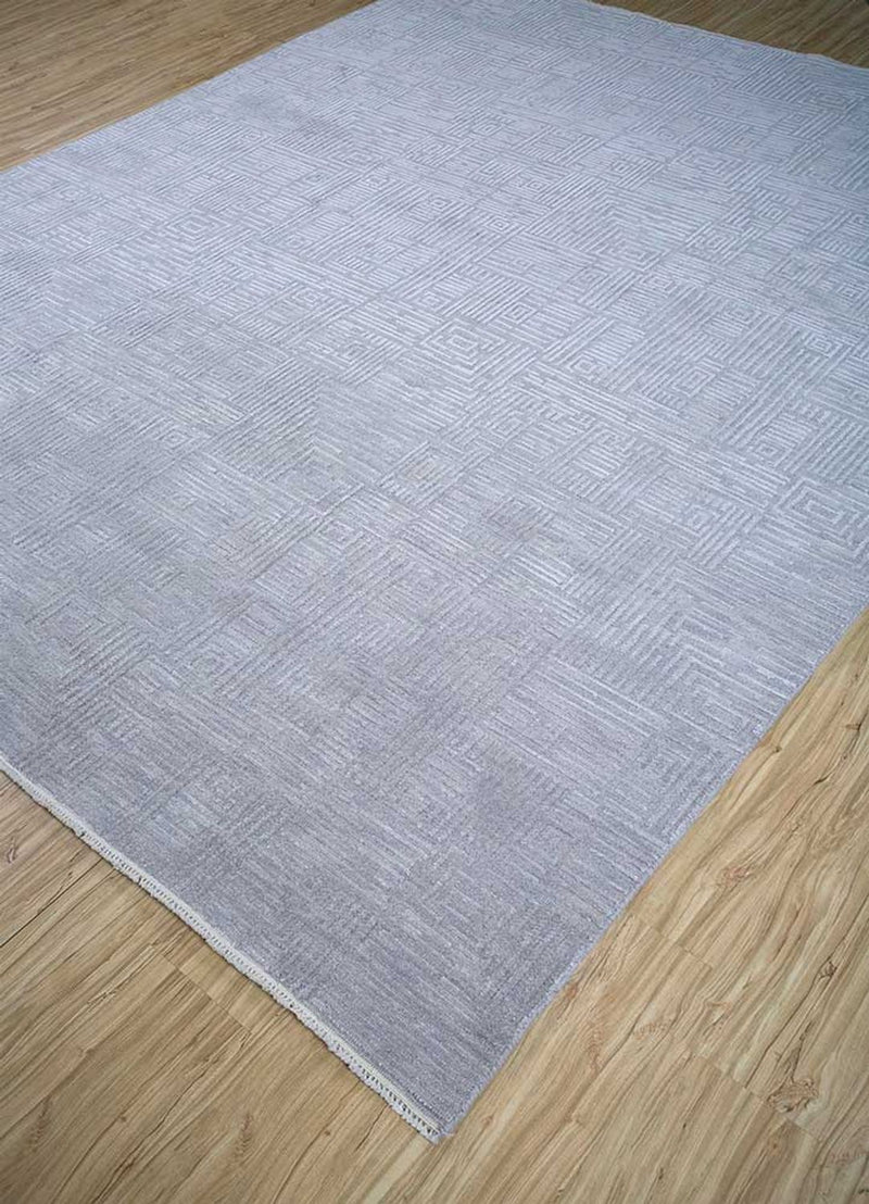 Tapis en laine - 300 x 240 cm - gris