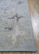 Tapis en laine - 360 x 270 cm - argent