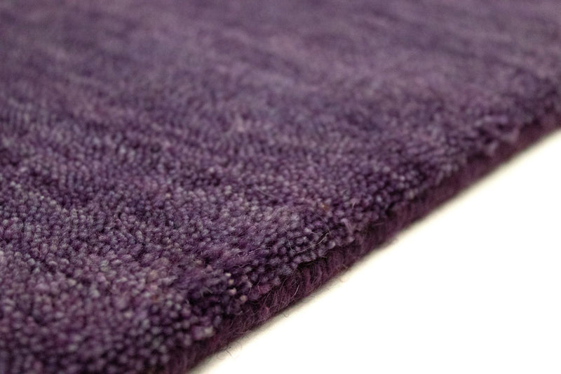 Tapis de couloir Tapis Gabbeh - Indus - 400 x 80 cm - violet