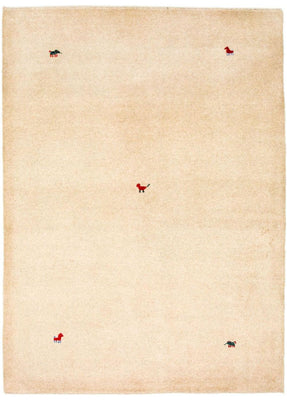 Tapis Gabbeh - Indus - 200 x 140 cm - beige