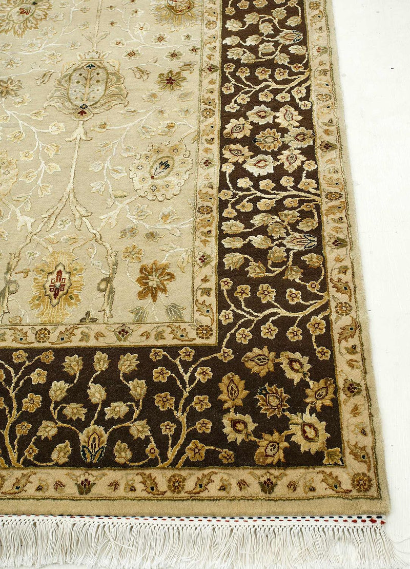 Tapis en laine - 295 x 208 cm - crème