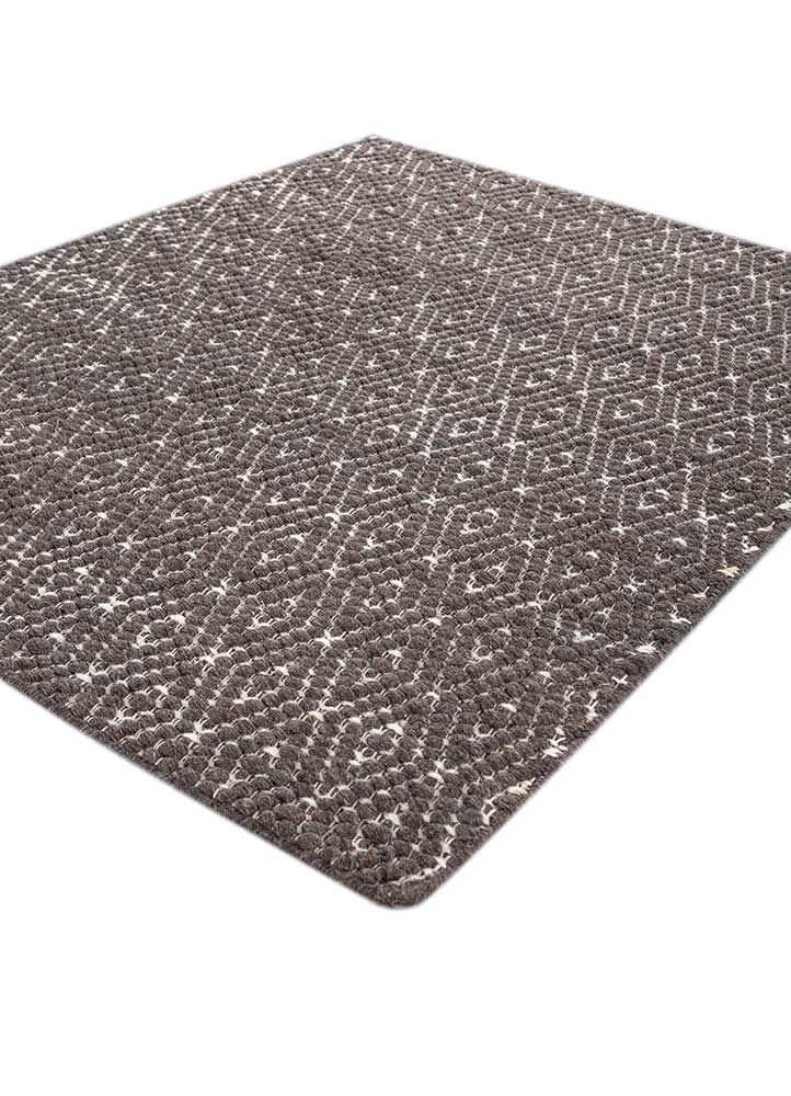 Tapis en laine - 180 x 120 cm - anthracite