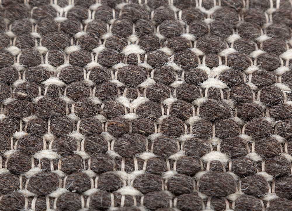 Tapis en laine - 180 x 120 cm - anthracite