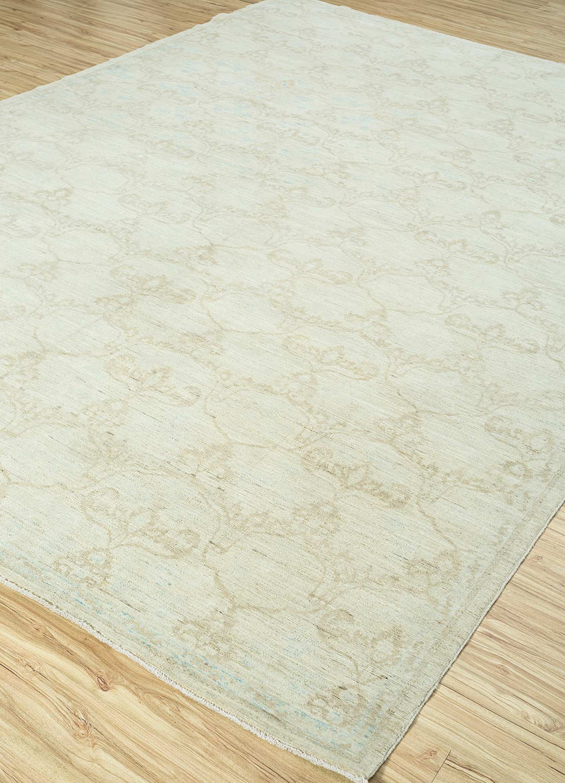 Tapis en laine - 268 x 188 cm - crème