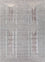 Tapis design - 270 x 180 cm - argent