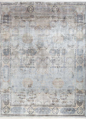 Tapis design - 300 x 240 cm - gris clair