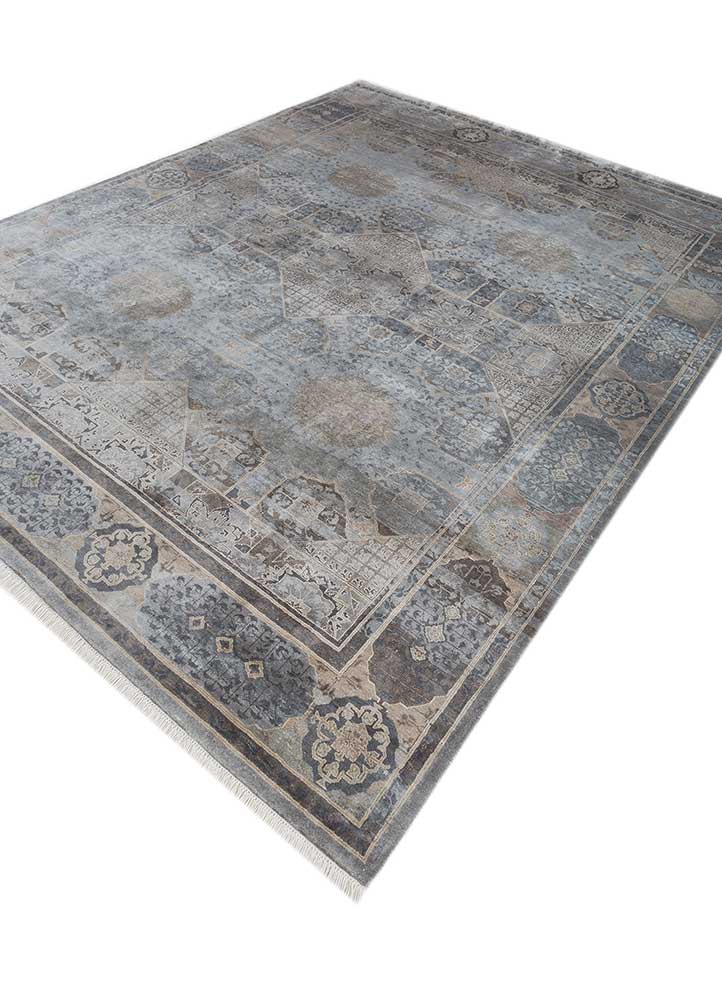 Tapis design - 300 x 240 cm - gris clair