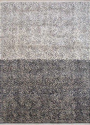 Tapis design - 90 x 60 cm - gris