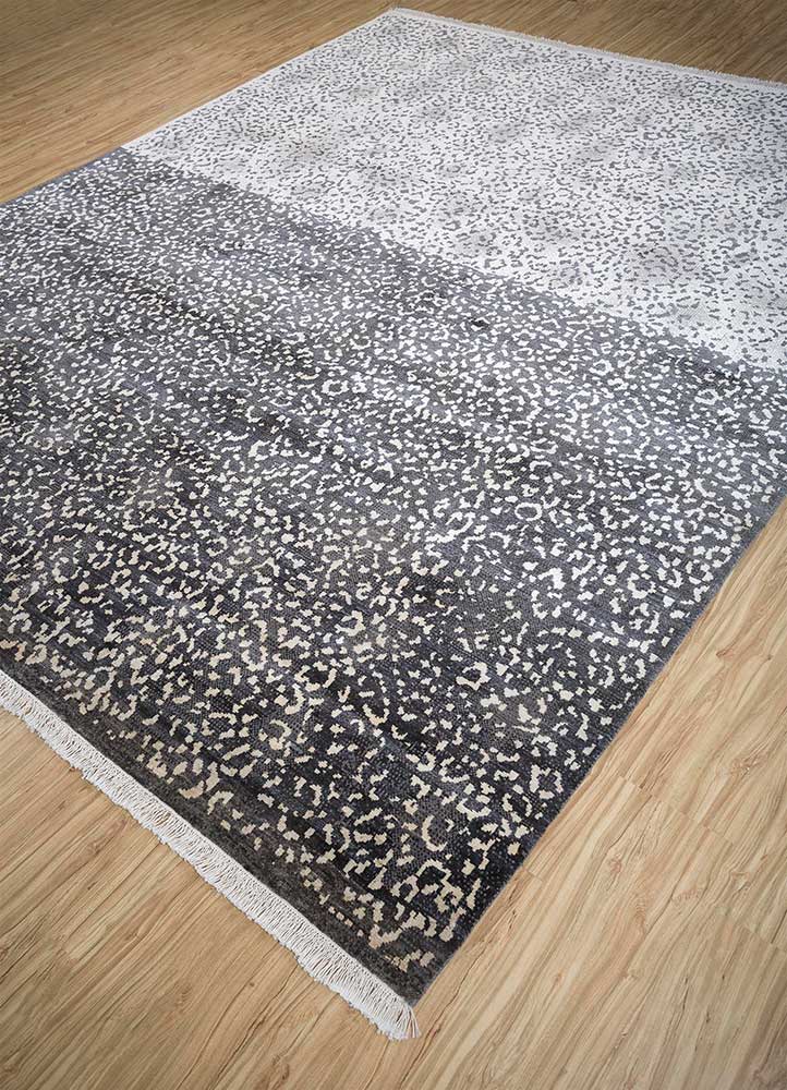 Tapis design - 90 x 60 cm - gris