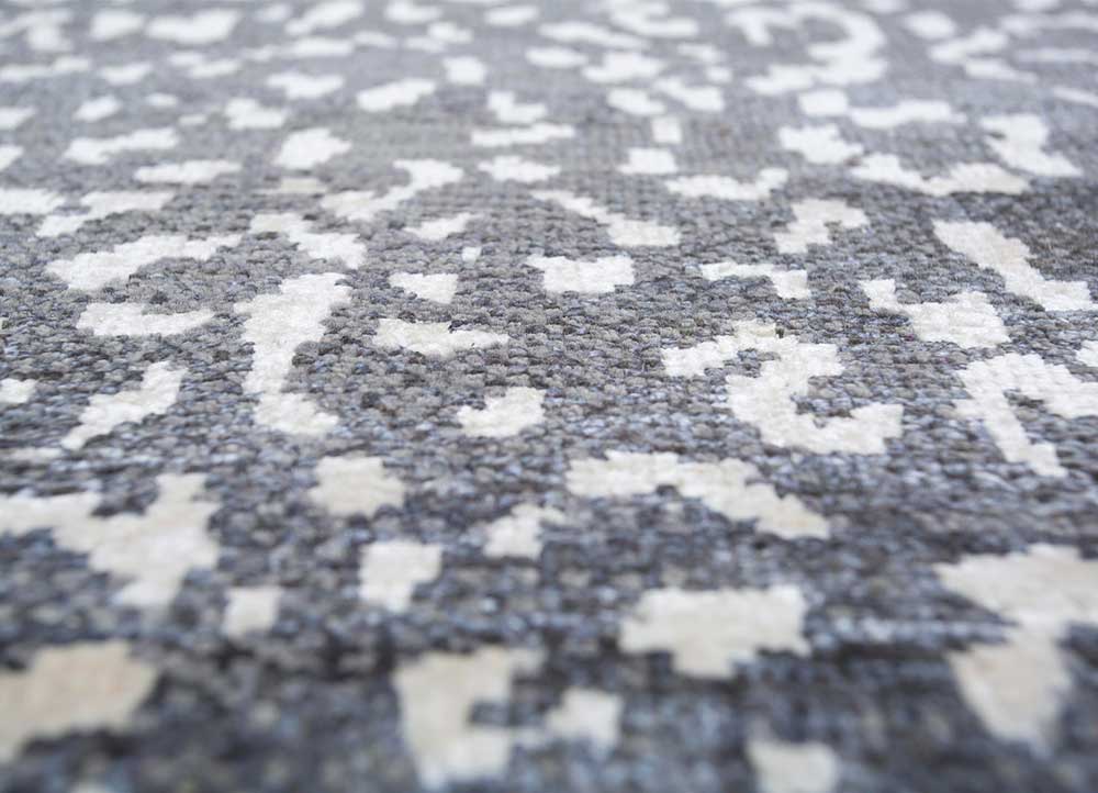 Tapis design - 90 x 60 cm - gris