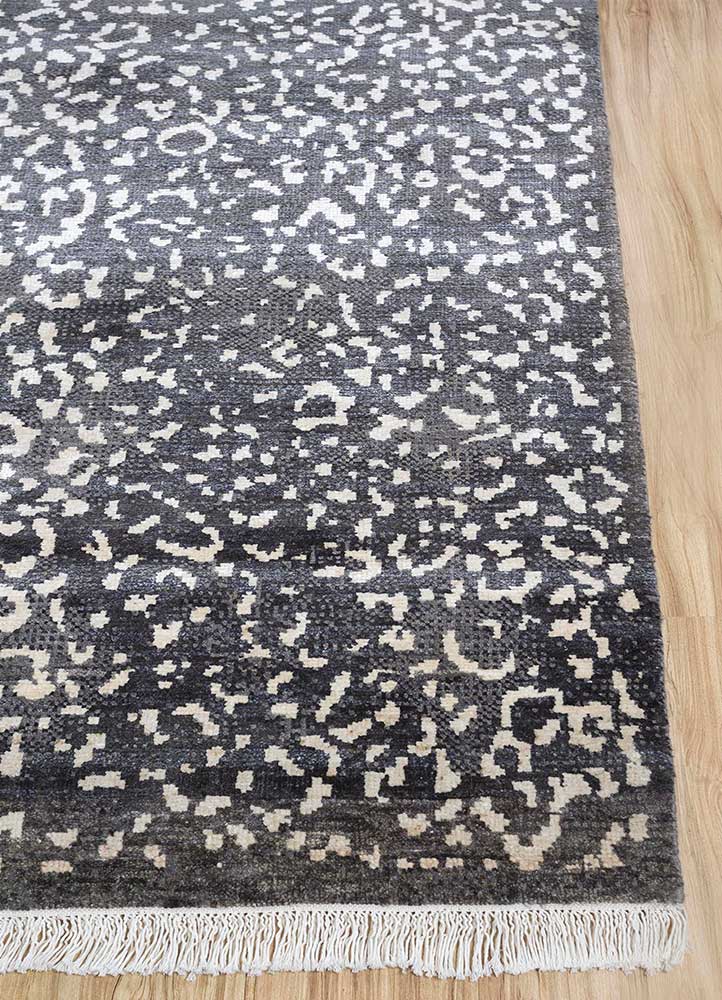 Tapis design - 90 x 60 cm - gris