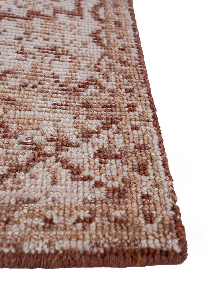 Tapis en laine - 340 x 260 cm - orange