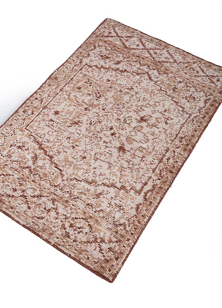 Tapis en laine - 340 x 260 cm - orange