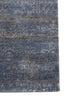 Tapis en laine - 150 x 90 cm - bleu foncé