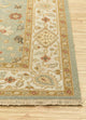 Tapis de couloir Tapis en laine - 270 x 90 cm - vert menthe