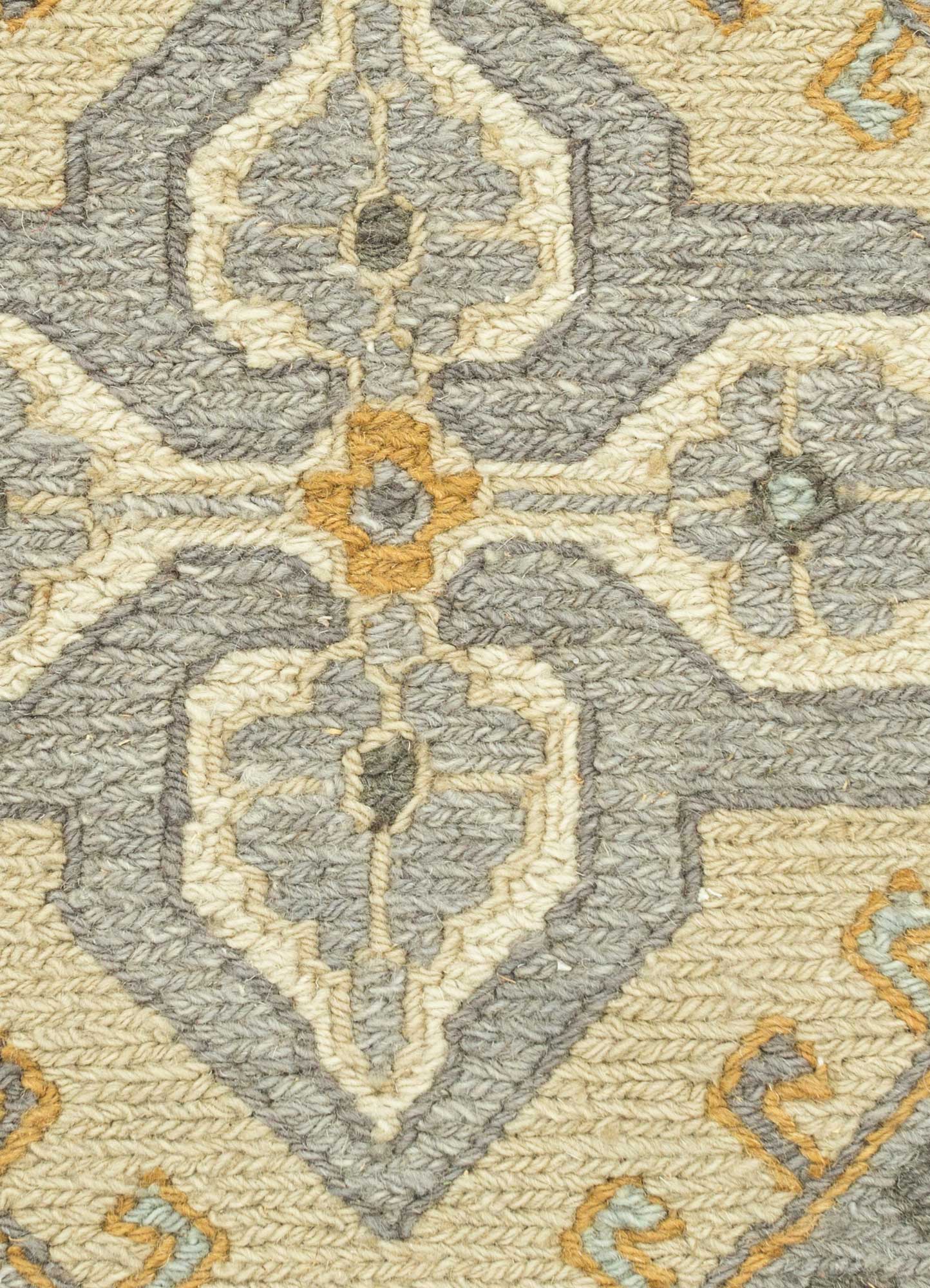 Tapis en laine - 90 x 60 cm - vert olive