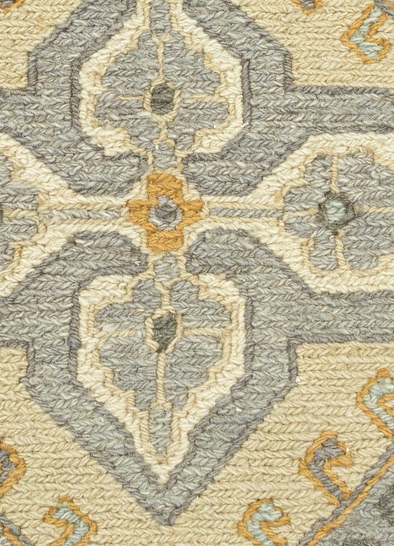 Tapis en laine - 90 x 60 cm - vert olive