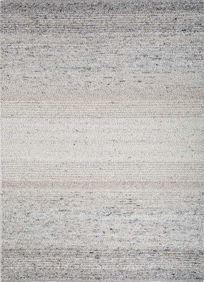 Tapis en laine - 240 x 180 cm - gris clair