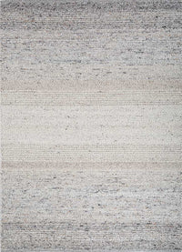 Tapis en laine - 240 x 180 cm - gris clair