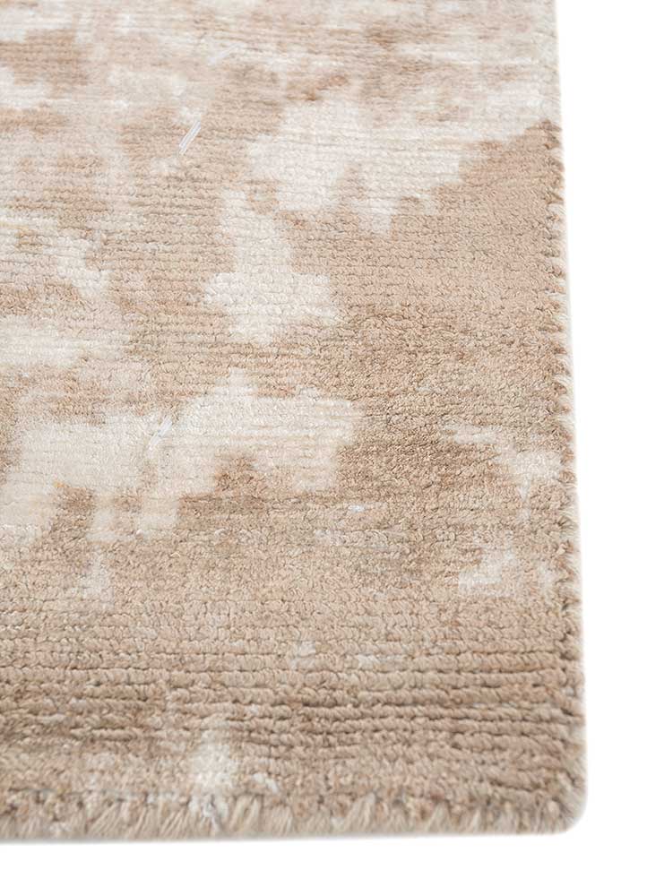 Tapis en viscose - 180 x 120 cm - beige