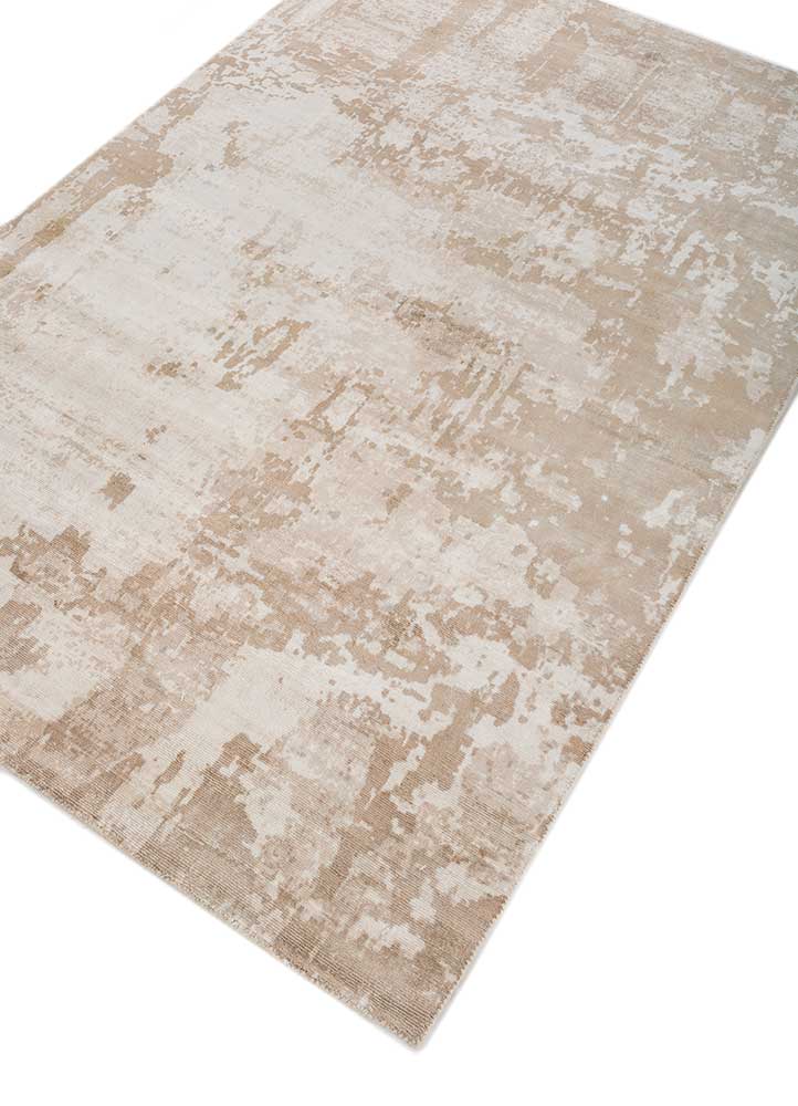 Tapis en viscose - 180 x 120 cm - beige